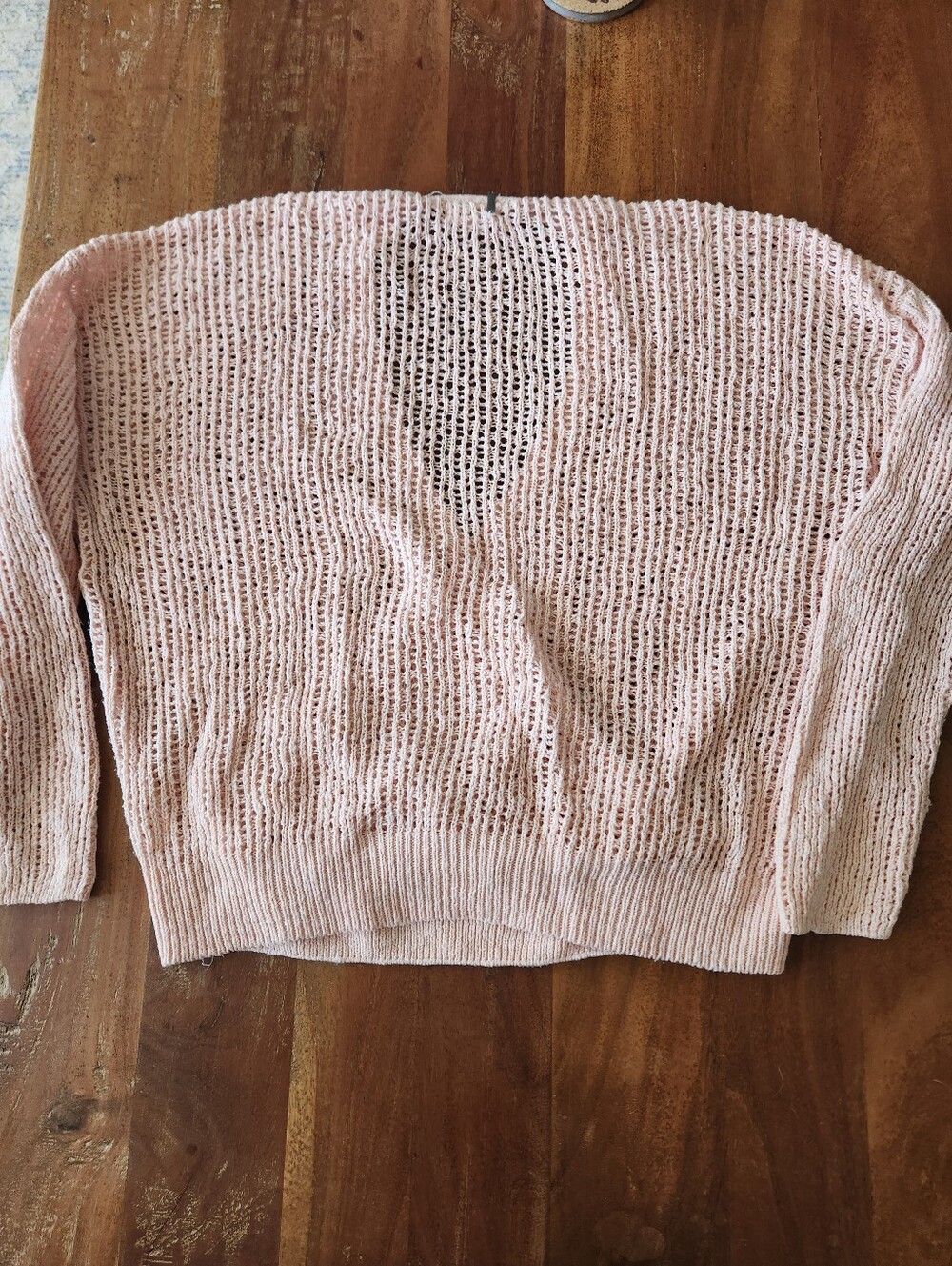 Billabong Sweet Bliss Sweater In 'Barely Blush' L - Picture 7 of 7